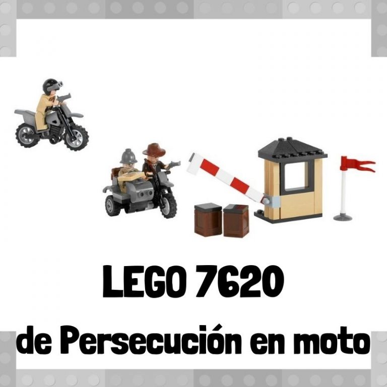 Lee mÃ¡s sobre el artÃ­culo Set de LEGO 7620Â de PersecuciÃ³n en moto de Indiana Jones