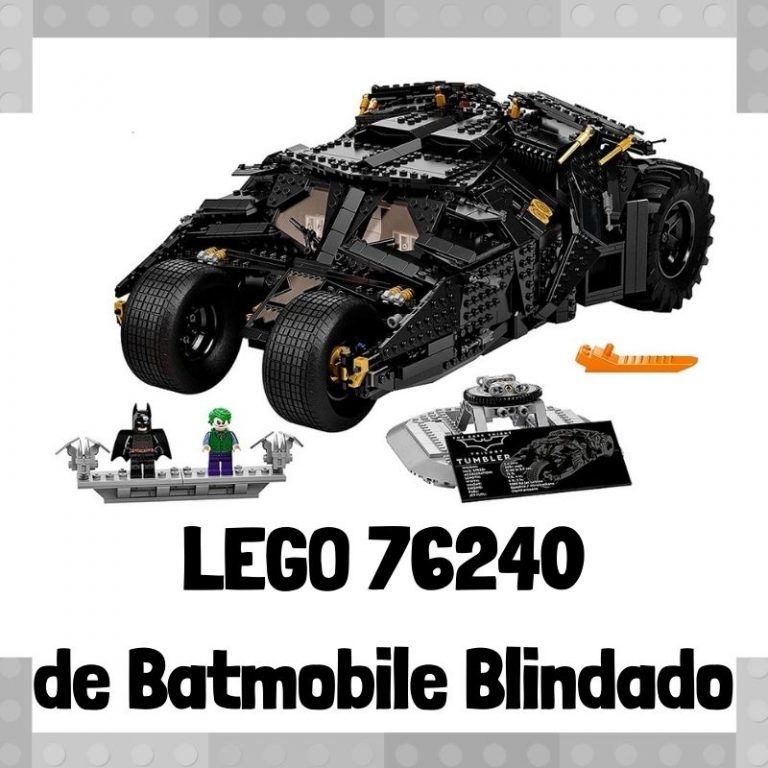 Lee más sobre el artículo Set de LEGO 76240 de Batmobile Blindado – Batmóvil Blindado de DC
