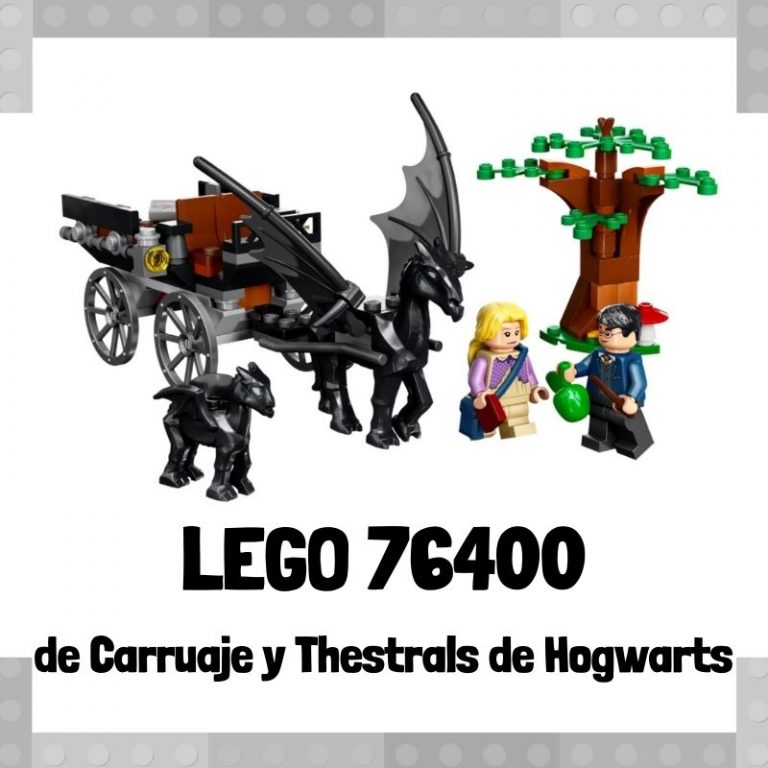 Lee mÃ¡s sobre el artÃ­culo Set de LEGO 76400 de Carruaje y Thestrals de Hogwarts de Harry Potter