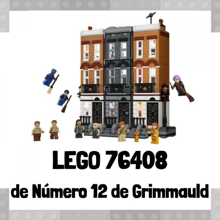 Lee mÃ¡s sobre el artÃ­culo Set de LEGO 76408 de NÃºmero 12 de Grimmauld Place de Harry Potter