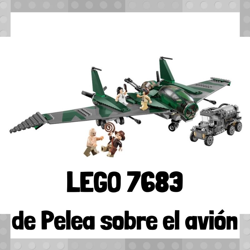 Lee mÃ¡s sobre el artÃ­culo Set de LEGO 7683Â de Pelea sobre el aviÃ³n de Indiana Jones