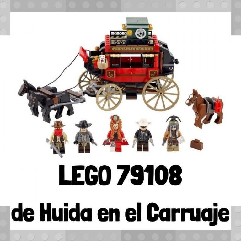 Lee mÃ¡s sobre el artÃ­culo Set de LEGO 79108 de Huida en el Carruaje de El llanero Solitario