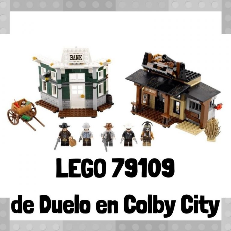 Lee mÃ¡s sobre el artÃ­culo Set de LEGO 79109 de Duelo en Colby City de El llanero Solitario