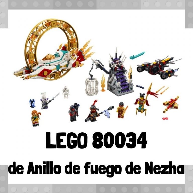 Lee mÃ¡s sobre el artÃ­culo Set de LEGO 80034 de Anillo de fuego de Nezha de Monkie Kid