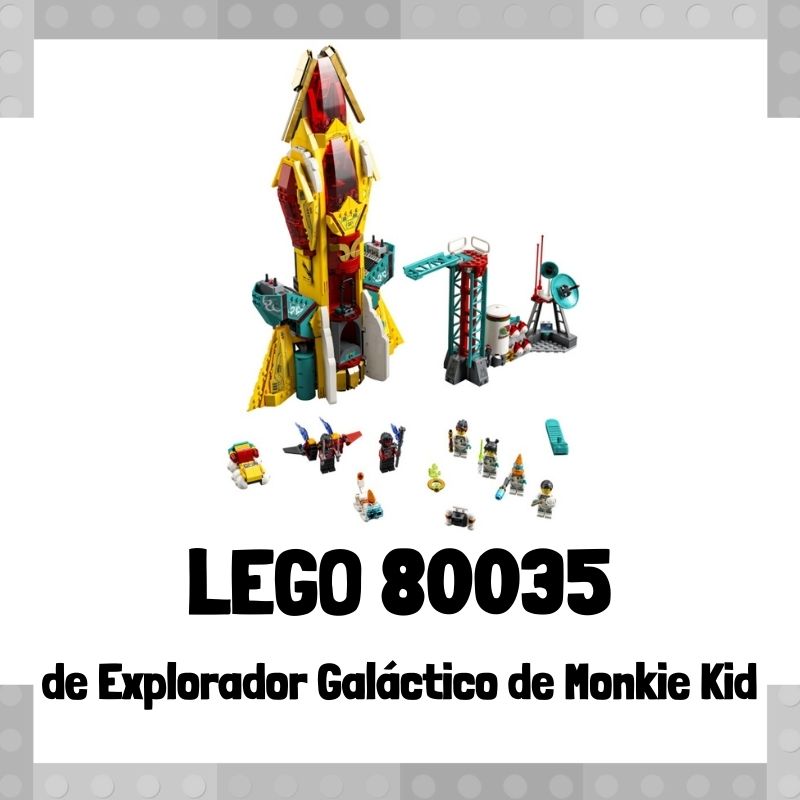 Lee más sobre el artículo Set de LEGO 80035 de Explorador Galáctico de Monkie Kid