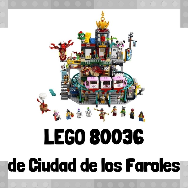 Lee más sobre el artículo Set de LEGO 80036 de Ciudad de los Faroles de Monkie Kid