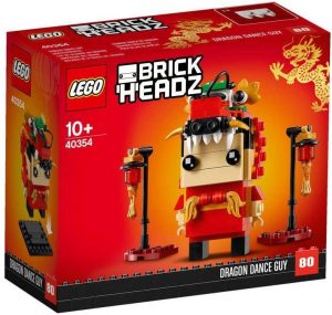 Lego Brickheadz 40354 De Bailarín De La Danza Del Dragón
