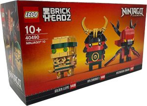 Lego Brickheadz 40490 De Ninjago 10 Aniversario