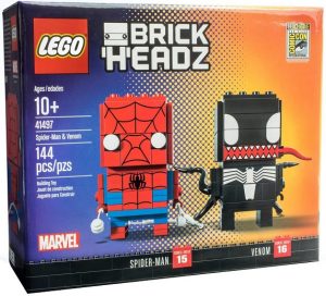 Lego Brickheadz 41497 De Spiderman Y Venom