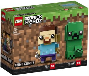 Lego Brickheadz 41612 De Steve Y Creeper De Minecraft