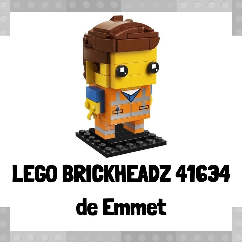 Lee m谩s sobre el art铆culo Figura de LEGO Brickheadz 41634 de Emmet