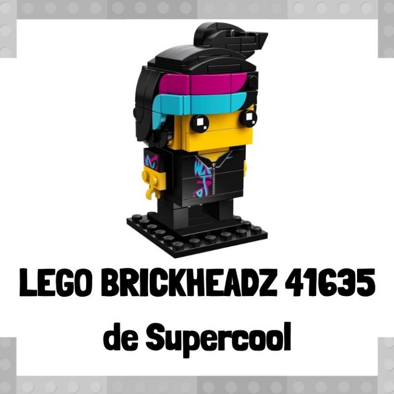 Lee mÃ¡s sobre el artÃ­culo Figura de LEGO Brickheadz 41635 de Supercool