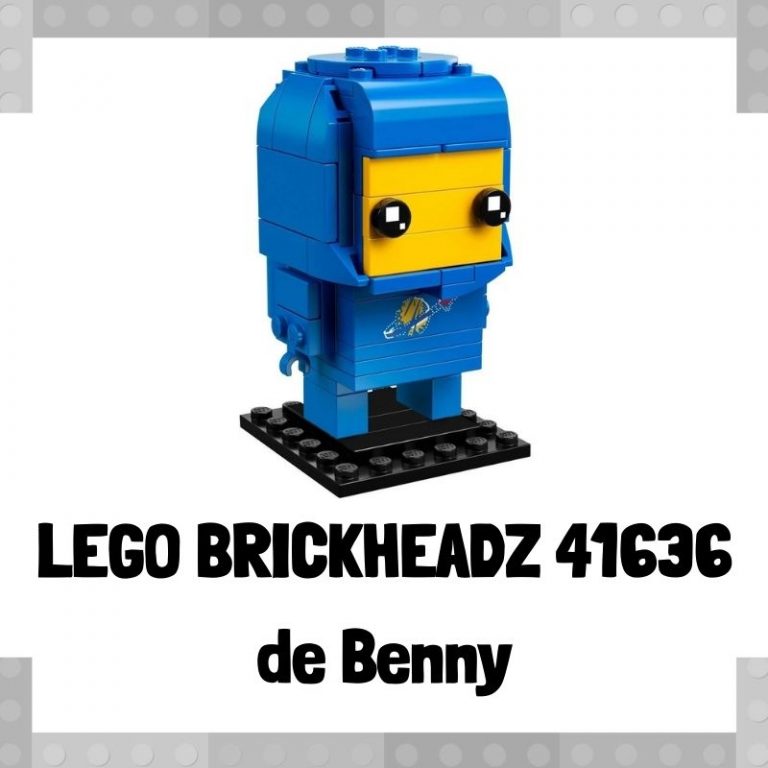 Lee mÃ¡s sobre el artÃ­culo Figura de LEGO Brickheadz 41636 de Benny