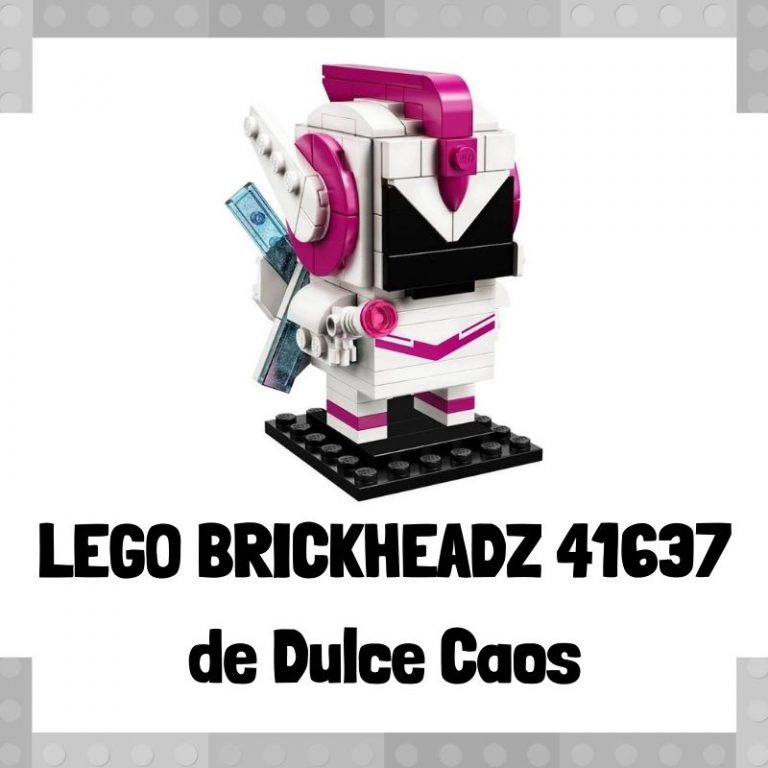 Lee mÃ¡s sobre el artÃ­culo Figura de LEGO Brickheadz 41637 de Dulce Caos