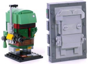 Lego Brickheadz De Boba Fett Y Han Solo Exclusivo 41498