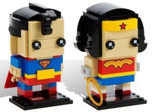 Lego Brickheadz De Superman Y Wonder Woman 41490