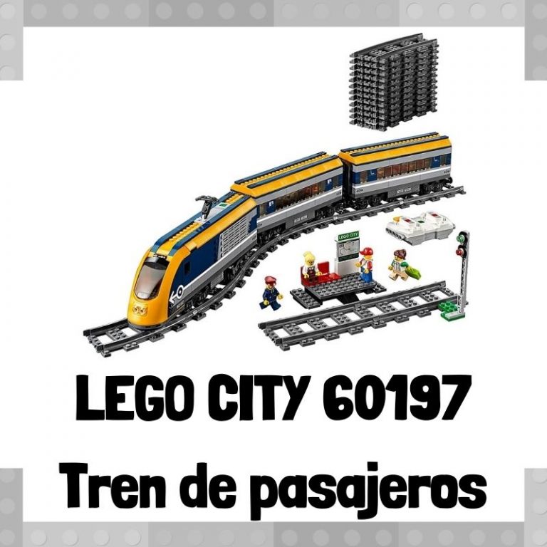 Lee mÃ¡s sobre el artÃ­culo Set de LEGO City 60197 Tren de pasajeros