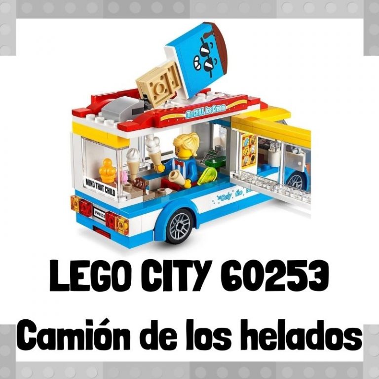 Lee mÃ¡s sobre el artÃ­culo Set de LEGO City 60253 CamiÃ³n de los helados