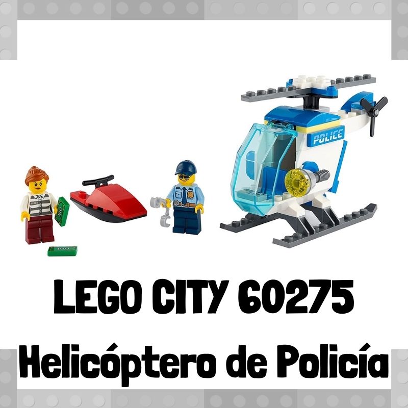 Lee mÃ¡s sobre el artÃ­culo Set de LEGO City 60275 HelicÃ³ptero de policÃ­a