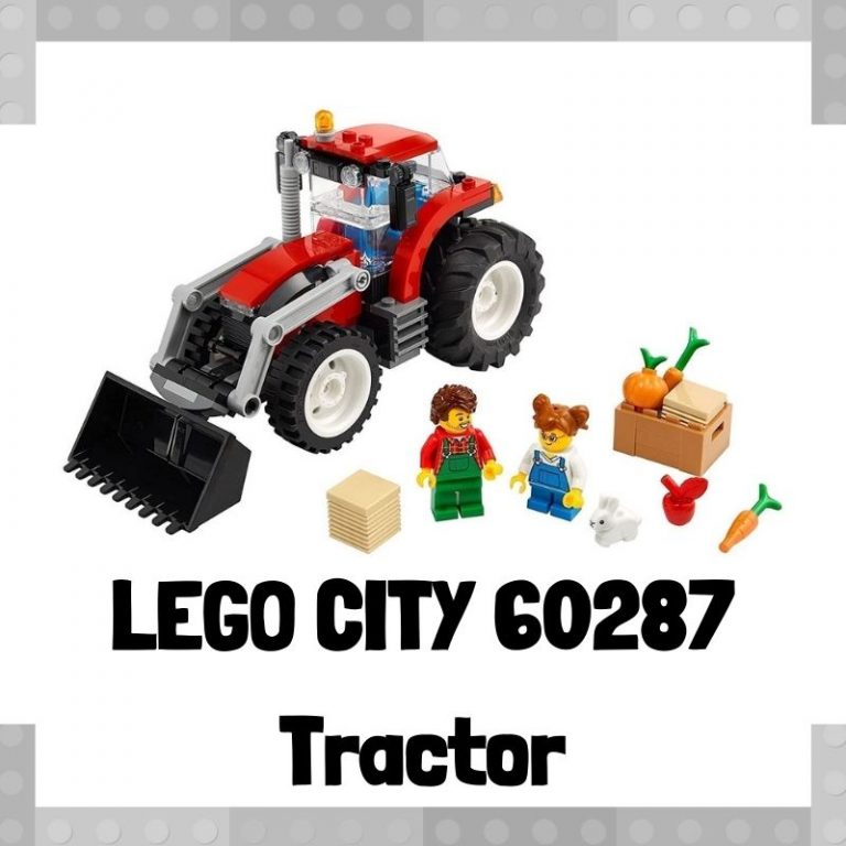 Lee mÃ¡s sobre el artÃ­culo Set de LEGO City 60287 Tractor