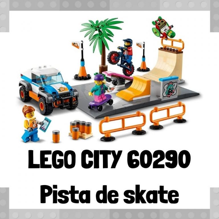 Lee mÃ¡s sobre el artÃ­culo Set de LEGO City 60290 Pista de skate