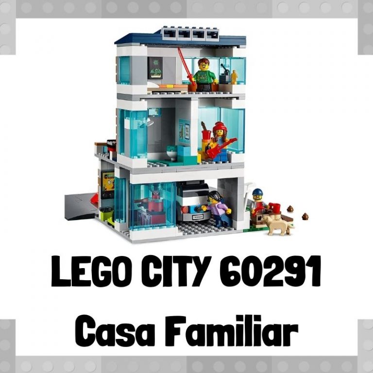 Lee mÃ¡s sobre el artÃ­culo Set de LEGO City 60291 Casa Familiar