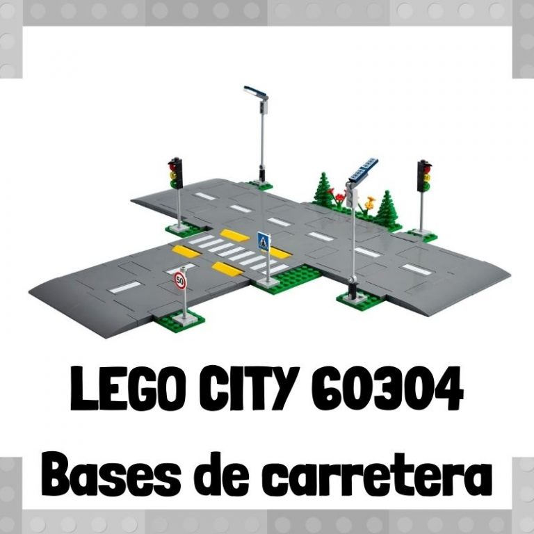 Lee más sobre el artículo Set de LEGO City 60304 Bases de carretera