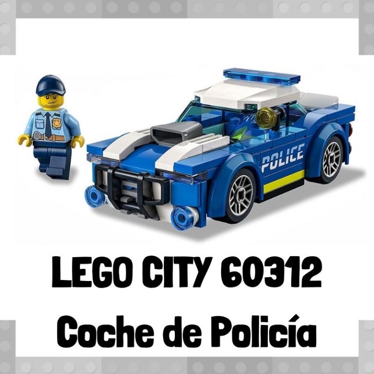 Lee mÃ¡s sobre el artÃ­culo Set de LEGO City 60312 Coche de policÃ­a