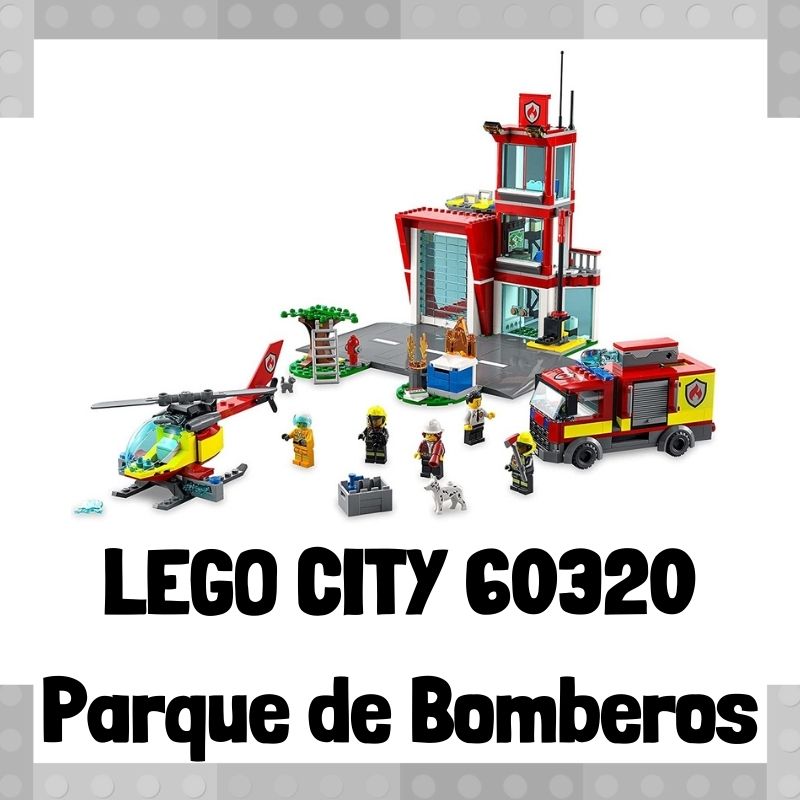 Lee mÃ¡s sobre el artÃ­culo Set de LEGO City 60320 Parque de Bomberos