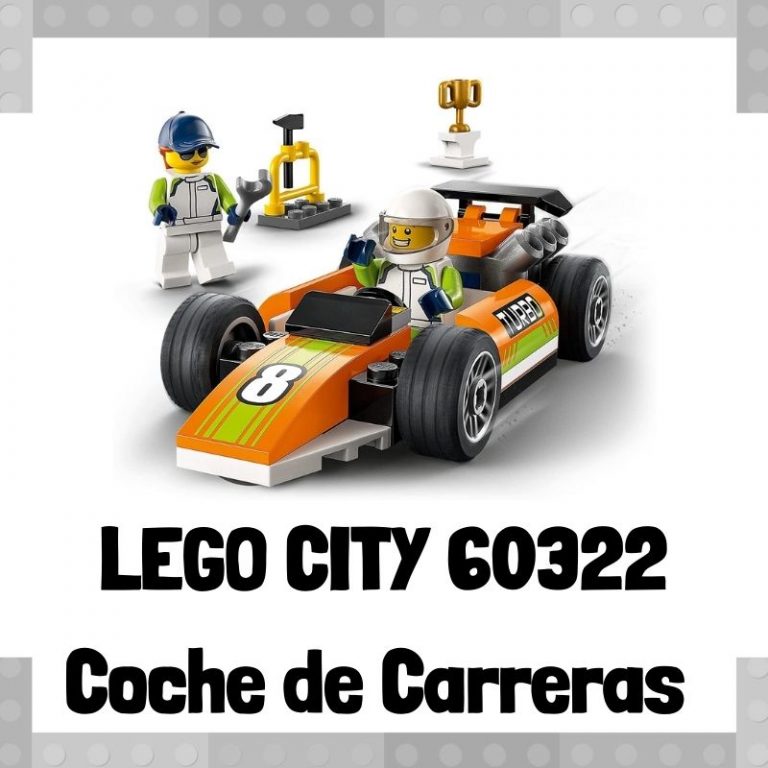 Lee m谩s sobre el art铆culo Set de LEGO City 60322 Coche de carreras聽