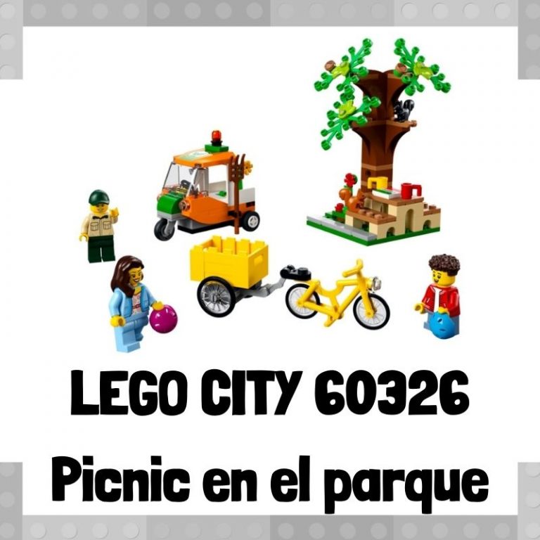 Lee mÃ¡s sobre el artÃ­culo Set de LEGO City 60326 Picnic en el parque