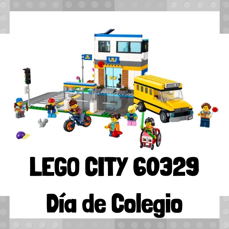 Lee mÃ¡s sobre el artÃ­culo Set de LEGO City 60329 DÃ­a de colegio