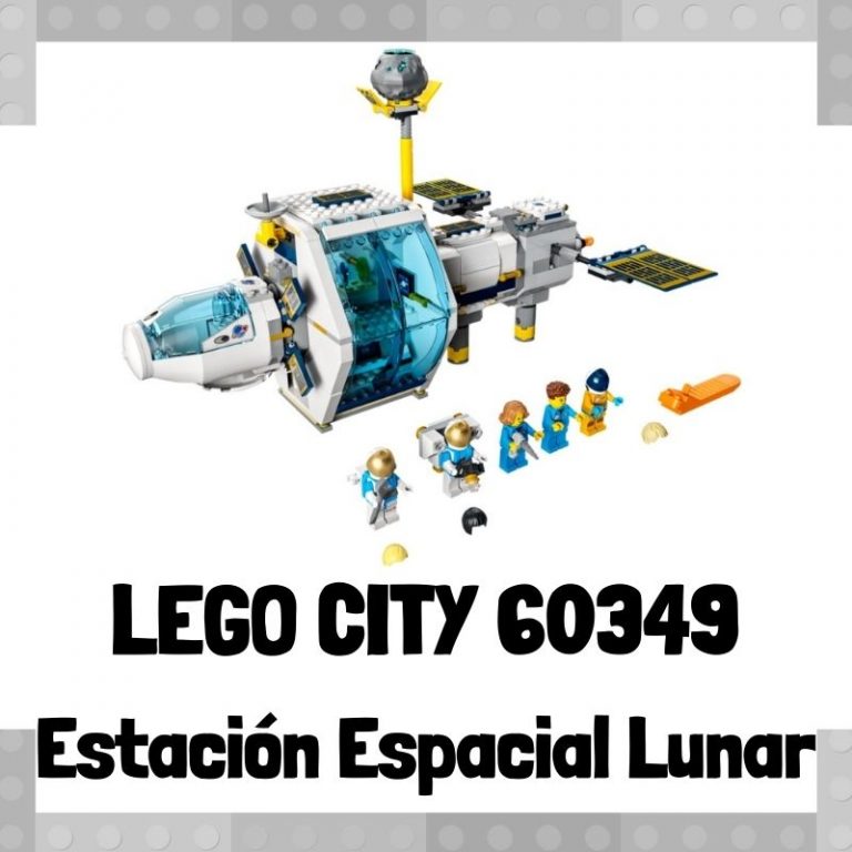 Lee mÃ¡s sobre el artÃ­culo Set de LEGO City 60349 EstaciÃ³n espacial lunar