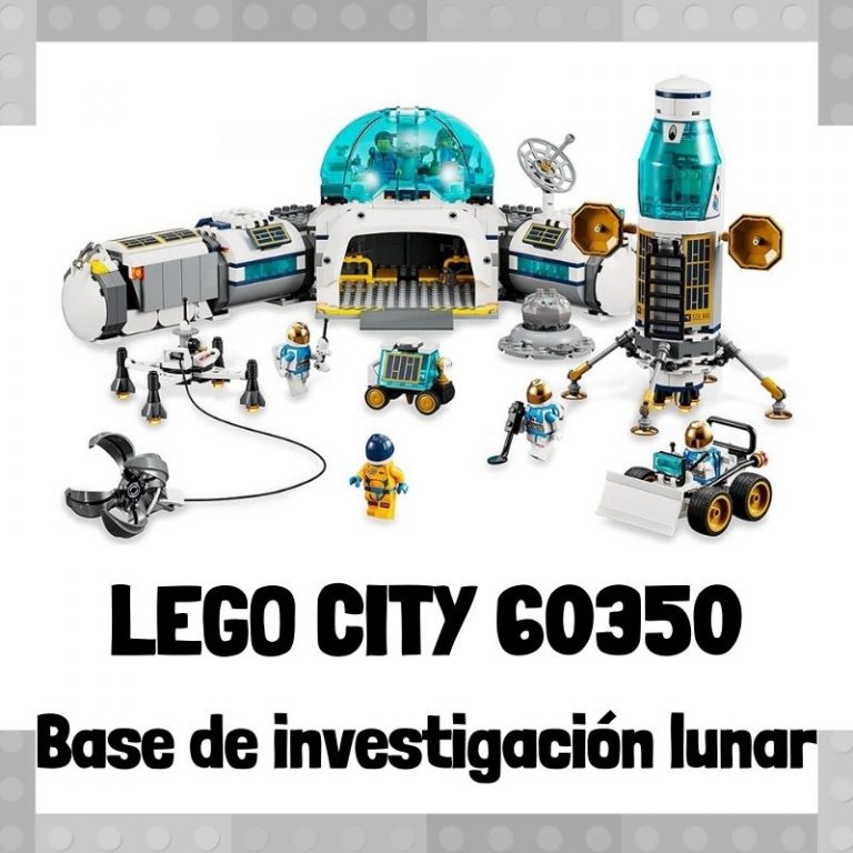 Lee mÃ¡s sobre el artÃ­culo Set de LEGO City 60350 Base de investigaciÃ³n lunar