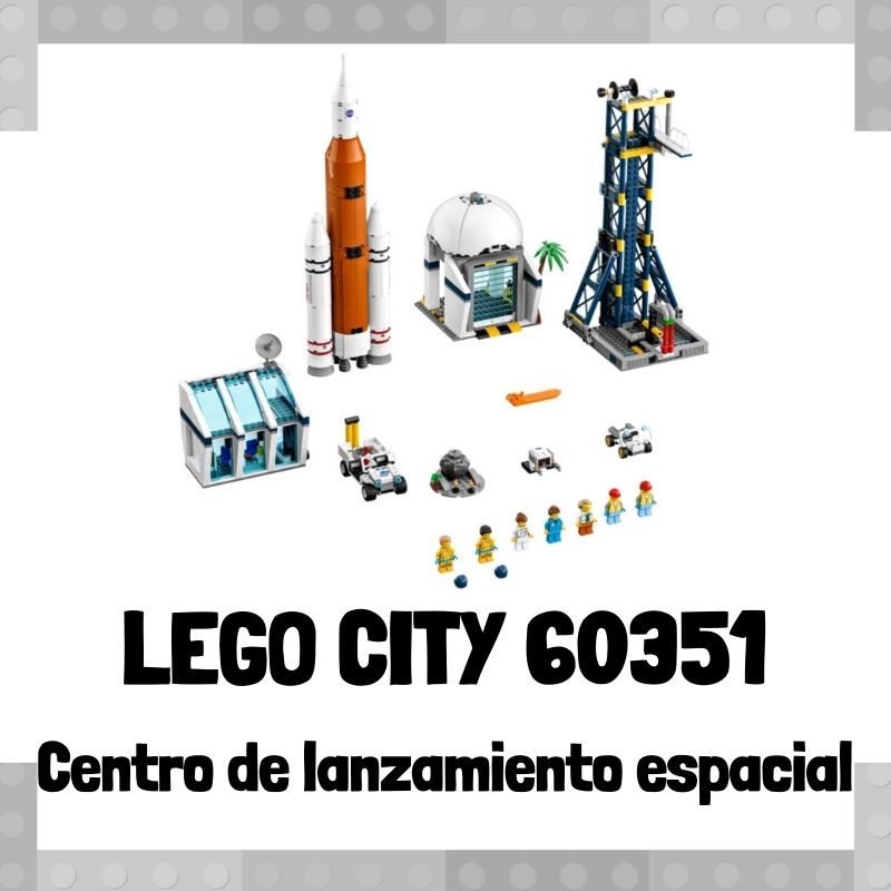 Lee más sobre el artículo Set de LEGO City 60351 Centro de lanzamiento espacial