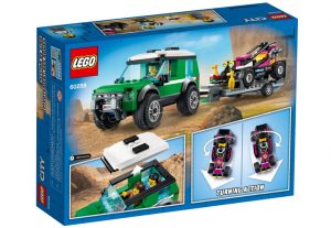 Lego City Furgoneta De Transporte De Buggy De Carreras 60288 4