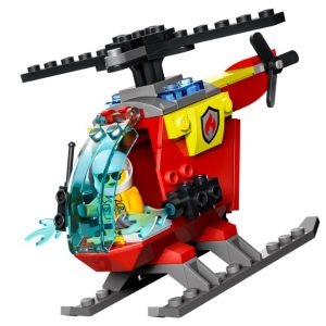 Lego City Helicóptero De Bomberos 60318 3