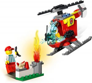 Lego City Helic贸ptero De Bomberos 60318