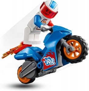 Lego City Moto Acrobática Cohete 60298 3