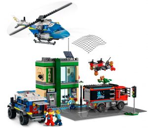 Lego City Persecuci贸n Policial En El Banco 60317 2