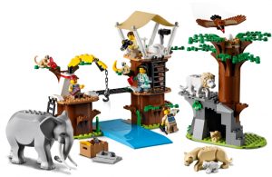 Lego City Rescate De La Fauna Salvaje Campamento 60307 3