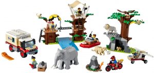 Lego City Rescate De La Fauna Salvaje Campamento 60307