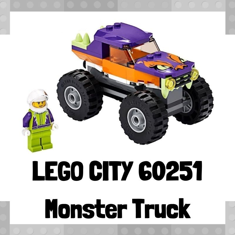 Lee mÃ¡s sobre el artÃ­culo Set de LEGO City 60251 Stuntz Monster Truck