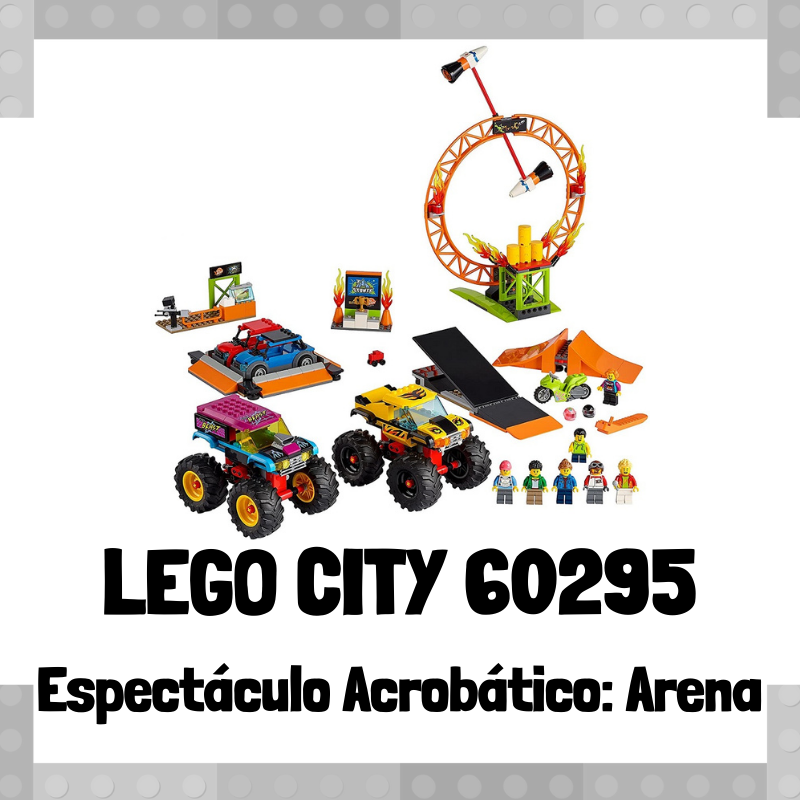 Lee mÃ¡s sobre el artÃ­culo Set de LEGO City 60295 EspectÃ¡culo AcrobÃ¡tico: Arena