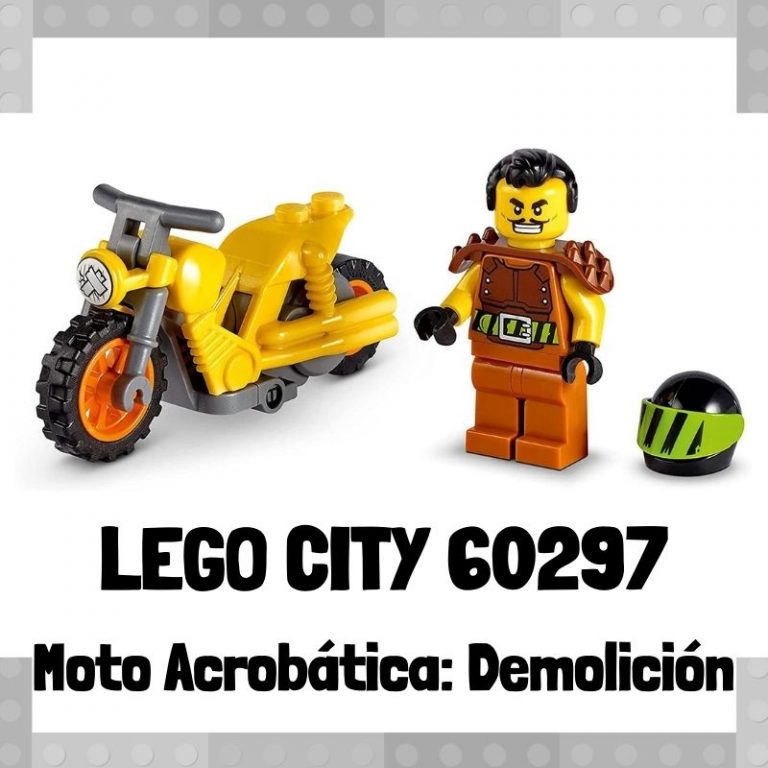 Lee más sobre el artículo Set de LEGO City 60297 Stuntz Moto Acrobática: Demolición