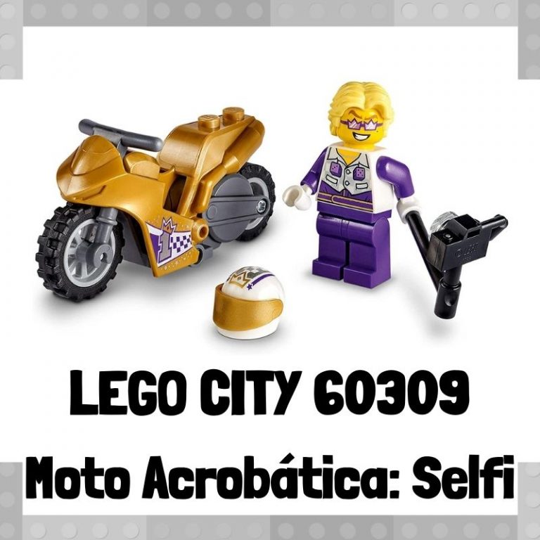 Lee m谩s sobre el art铆culo Set de LEGO City 60309 Stuntz Moto Acrob谩tica: Selfi