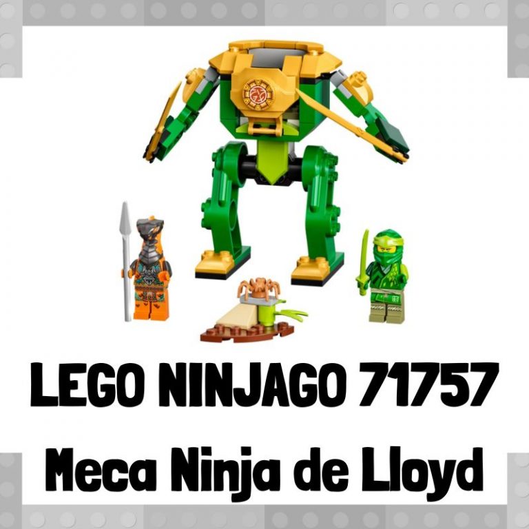 Lee mÃ¡s sobre el artÃ­culo Set de LEGO 71757 de Meca Ninja de Lloyd de LEGO Ninjago