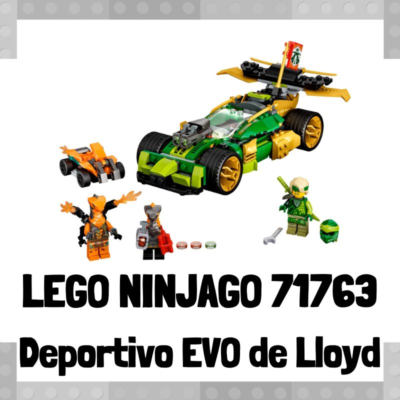 Lee mÃ¡s sobre el artÃ­culo Set de LEGO 71763 de Deportivo EVO de Lloyd de LEGO Ninjago