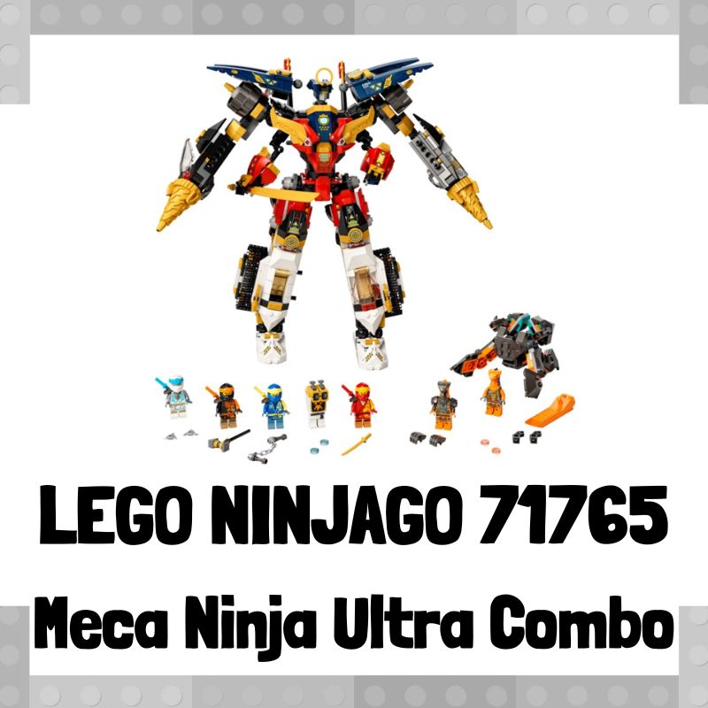 Lee más sobre el artículo Set de LEGO 71765 de Meca Ninja Ultra Combo de LEGO Ninjago