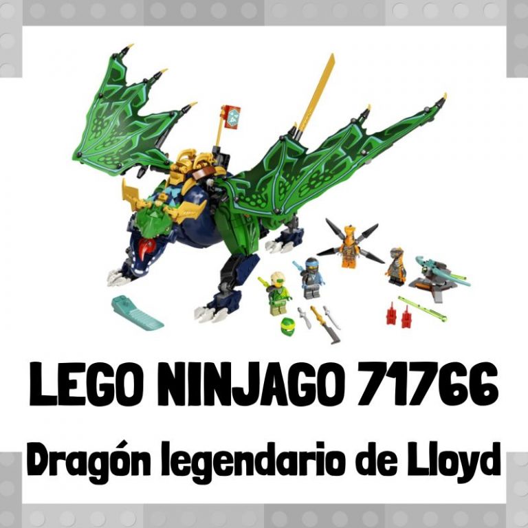 Lee m谩s sobre el art铆culo Set de LEGO 71766 de Drag贸n Legendario de Lloyd de LEGO Ninjago
